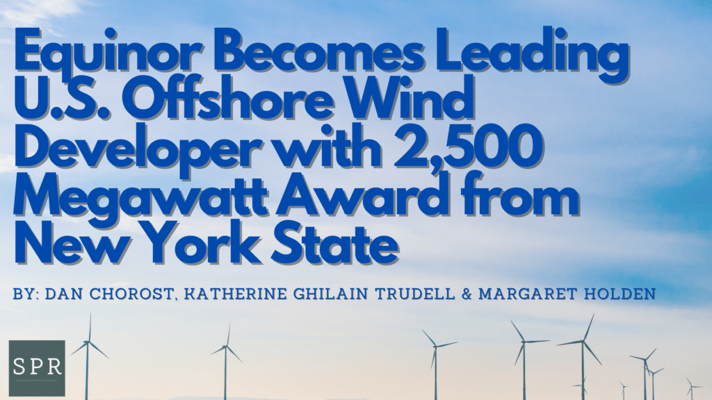 Equinor Becomes Leading U.S. Offshore Wind Developer with 2,500 Megawatt Award from New York State